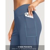 G Gradual Women’s 14″ Bermuda Long Shorts Knee Length High Waisted Athletic Shorts with Pockets Stretch Casual Summer Walking(Universe Blue)