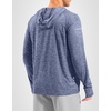 Men’s Sun Protection Hoodie Shirts Long Sleeve UPF 50+ Swim Shirts for Men Rash Guard Fishing Shirt Quick Dry(Heather Dusty Blue)