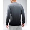 Men’s Sun Protection Long Sleeve Shirts UPF 50+(Gradient Grey Black)