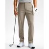 G Gradual Men’s Golf Pants with 5 Pockets 30″/32″/34″ Lightweight Quick Dry Stretch Work Dress Pants Casual Slacks for Men(Carbon Dust,W40 L32)