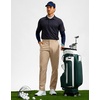 G Gradual Men’s Golf Pants with 5 Pockets 30″/32″/34″ Lightweight Quick Dry Stretch Work Dress Pants Casual Slacks for Men(Khaki,W38 L34)