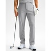 G Gradual Men’s Golf Pants with 5 Pockets 30″/32″/34″ Lightweight Quick Dry Stretch Work Dress Pants Casual Slacks for Men(Light Grey,W33 L30)