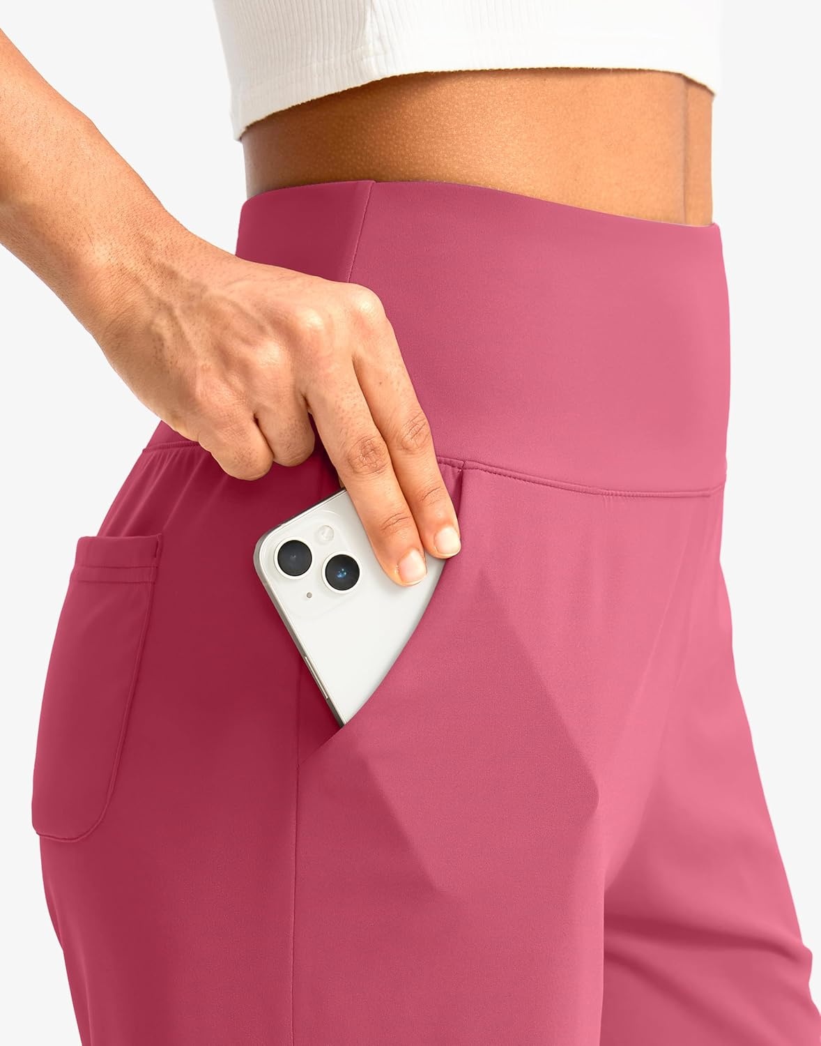 image:imageG Gradual Womens Bermuda Long Shorts with Pockets 975 High Waisted Shorts for Women Walking Athletic WorkoutBriar Rose
