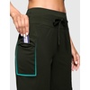 G Gradual Women’s 7″ Athletic Hiking Long Shorts with Pockets High Waisted Stretchy Bermuda Shorts for Women Workout Casual(Army Green)