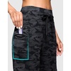 G Gradual Women’s 7″ Athletic Hiking Long Shorts with Pockets High Waisted Stretchy Bermuda Shorts for Women Workout Casual(Black Camo)