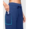 G Gradual Women’s 7″ Athletic Hiking Long Shorts with Pockets High Waisted Stretchy Bermuda Shorts for Women Workout Casual(Blue)