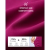 G Gradual Women’s 7″ Athletic Hiking Long Shorts with Pockets High Waisted Stretchy Bermuda Shorts for Women Workout Casual(Rose)
