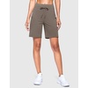 G Gradual Women’s 7″ Athletic Hiking Long Shorts with Pockets High Waisted Stretchy Bermuda Shorts for Women Workout Casual(Stone Grey)