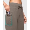 G Gradual Women’s 7″ Athletic Hiking Long Shorts with Pockets High Waisted Stretchy Bermuda Shorts for Women Workout Casual(Stone Grey)