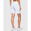 G Gradual Women’s 7″ Athletic Hiking Long Shorts with Pockets High Waisted Stretchy Bermuda Shorts for Women Workout Casual(White)