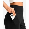 G Gradual Women’s Bermuda Long Shorts with Pockets 9″/7″/5″ High Waisted Shorts for Women Walking Athletic Workout(Black)