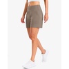 G Gradual Women’s Bermuda Long Shorts with Pockets 9″/7″/5″ High Waisted Shorts for Women Walking Athletic Workout(Dark Khaki)