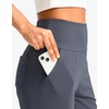 G Gradual Women’s Bermuda Long Shorts with Pockets 9″/7″/5″ High Waisted Shorts for Women Walking Athletic Workout(Dusty Blue)