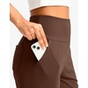 G Gradual Women’s Bermuda Long Shorts with Pockets 9″/7″/5″ High Waisted Shorts for Women Walking Athletic Workout(Espresso)