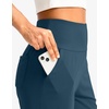 G Gradual Women’s Bermuda Long Shorts with Pockets 9″/7″/5″ High Waisted Shorts for Women Walking Athletic Workout(Indigo)