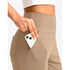 G Gradual Women’s Bermuda Long Shorts with Pockets 9″/7″/5″ High Waisted Shorts for Women Walking Athletic Workout(Khaki)