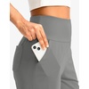 G Gradual Women’s Bermuda Long Shorts with Pockets 9″/7″/5″ High Waisted Shorts for Women Walking Athletic Workout(Light Grey)