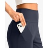 G Gradual Women’s Bermuda Long Shorts with Pockets 9″/7″/5″ High Waisted Shorts for Women Walking Athletic Workout(Navy)