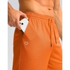 G Gradual Men’s Athletic Shorts with Pockets 9″ / 11″ Long Basketball Shorts Lightweight Quick Dry Gym Workout Shorts for Men(Orange)