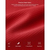 G Gradual Men’s Athletic Shorts with Pockets 9″ / 11″ Long Basketball Shorts Lightweight Quick Dry Gym Workout Shorts for Men(Red)