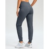 G Gradual Women’s 28″/30″/32″ Fleece Lined Joggers Water Resistant High Waisted Winter Thermal Tall Sweatpants with Pockets(Dusty Blue Heather)