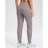 G Gradual Women’s 28″/30″/32″ Fleece Lined Joggers Water Resistant High Waisted Winter Thermal Tall Sweatpants with Pockets(Dusty Grey)