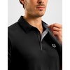 G Gradual Mens Golf Shirt Dry Fit Stretch Polo Shirts for Men Moisture Wicking Short Sleeve Polos Athletic Tennis Casual(Black)