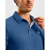 G Gradual Mens Golf Shirt Dry Fit Stretch Polo Shirts for Men Moisture Wicking Short Sleeve Polos Athletic Tennis Casual(Indigo)