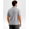 G Gradual Mens Golf Shirt Dry Fit Stretch Polo Shirts for Men Moisture Wicking Short Sleeve Polos Athletic Tennis Casual(Light Grey)