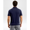 G Gradual Mens Golf Shirt Dry Fit Stretch Polo Shirts for Men Moisture Wicking Short Sleeve Polos Athletic Tennis Casual(Navy)