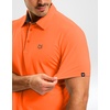 G Gradual Mens Golf Shirt Dry Fit Stretch Polo Shirts for Men Moisture Wicking Short Sleeve Polos Athletic Tennis Casual(Orange)