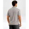 G Gradual Mens Golf Shirt Dry Fit Stretch Polo Shirts for Men Moisture Wicking Short Sleeve Polos Athletic Tennis Casual(Warm Ash Grey)