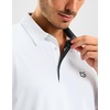 G Gradual Mens Golf Shirt Dry Fit Stretch Polo Shirts for Men Moisture Wicking Short Sleeve Polos Athletic Tennis Casual(White)