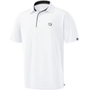 G Gradual Mens Golf Shirt Dry Fit Stretch Polo Shirts for Men Moisture Wicking Short Sleeve Polos Athletic Tennis Casual(White)