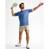 G Gradual Men’s Athletic Running Shorts Zip Pocket Quick Dry | Lightweight Moisture-Wicking Fabric, Flat Elastic Waistband, Drawcord Fit, 5″/7″/9″ Options, Gym Golf Tennis And Hiking(Khaki)