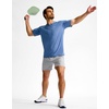 G Gradual Men’s Athletic Running Shorts Zip Pocket Quick Dry | Lightweight Moisture-Wicking Fabric, Flat Elastic Waistband, Drawcord Fit, 5″/7″/9″ Options, Gym Golf Tennis And Hiking(Bright Grey)