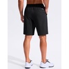 G Gradual Men’s Golf Shorts 9″ Lightweight Casual Stretch Shorts for Men | 3 Pockets, Stretch, Quick Dry, Breathable, Moisture wicking, Expandable Waistband, Zip fly, Dress Work Shorts(Black)