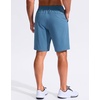 G Gradual Men’s Golf Shorts 9″ Lightweight Casual Stretch Shorts for Men | 3 Pockets, Stretch, Quick Dry, Breathable, Moisture wicking, Expandable Waistband, Zip fly, Dress Work Shorts(Dusty Blue)