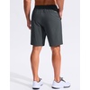 G Gradual Men’s Golf Shorts 9″ Lightweight Casual Stretch Shorts for Men | 3 Pockets, Stretch, Quick Dry, Breathable, Moisture wicking, Expandable Waistband, Zip fly, Dress Work Shorts(Steel Gray)