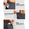 G Gradual Men’s Hiking Shorts 9″ Lightewight Casual Shorts for Men Quick Dry Stretch Golf Shorts with 3 Zipper Pockets Summer(Charcoal,XXL)