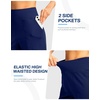 G Gradual Women’s Athletic Shorts 6″ High Waisted Casual Shorts for Women | Stretchy, Quick Dry, Breathable, Lightweight, Moisture-Wicking, Soft, Comfortable，Walking, Workout, Daily(Dark Blue)