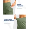 G Gradual Women’s Athletic Shorts 6″ High Waisted Casual Shorts for Women | Stretchy, Quick Dry, Breathable, Lightweight, Moisture-Wicking, Soft, Comfortable，Walking, Workout, Daily(Light Grey Sage)