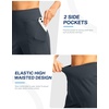 G Gradual Women’s Athletic Shorts 6″ High Waisted Casual Shorts for Women | Stretchy, Quick Dry, Breathable, Lightweight, Moisture-Wicking, Soft, Comfortable，Walking, Workout, Daily(Charcoal)