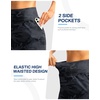 G Gradual Women’s Athletic Shorts 6″ High Waisted Casual Shorts for Women | Stretchy, Quick Dry, Breathable, Lightweight, Moisture-Wicking, Soft, Comfortable，Walking, Workout, Daily(Black Camo B)