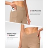 G Gradual Women’s Athletic Shorts 6″ High Waisted Casual Shorts for Women | V-High Waist Design, Soft, Quick Dry, Breathable, Lightweight, Moisture-Wicking, Lightweight, Workout, Daily(Khaki)