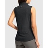 G Gradual Women’s Golf Shirts Lightweight 1/4 Zip Collared Tank Top | Sleeveless Polo Shirts, Curved Hem, Soft and Breathable, No Gaps Around The Armpits, Tennis, Pickleball, Casual(Heather Carbon)