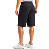 Men’s Golf Shorts 12″ Long 4 Pockets Lightweight Knee Length Quick Dry | Breathable, Straight Fit, Casual, Hiking, Work, Travel Short(Black)
