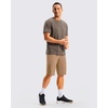 Men’s Golf Shorts 12″ Long 4 Pockets Lightweight Knee Length Quick Dry | Breathable, Straight Fit, Casual, Hiking, Work, Travel Short(Dark Khaki)