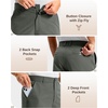 Men’s Golf Shorts 12″ Long 4 Pockets Lightweight Knee Length Quick Dry | Breathable, Straight Fit, Casual, Hiking, Work, Travel Short(Grey Sage)