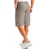 Men’s Golf Shorts 12″ Long 4 Pockets Lightweight Knee Length Quick Dry | Breathable, Straight Fit, Casual, Hiking, Work, Travel Short(Stone Grey)